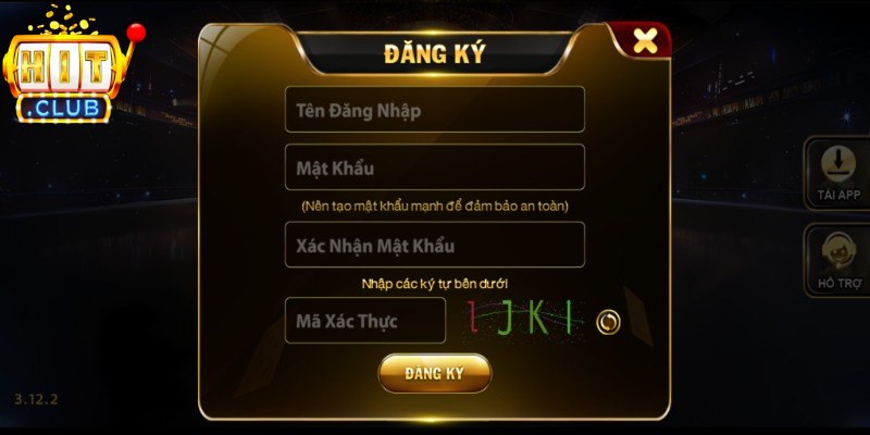 Đăng Ký Hitclub - Chi Tiết Các Bước Đăng Ký Tại Cổng Game 3 Truy cập vào mục đăng ký và một biểu mẫu sẽ xuất hiện
