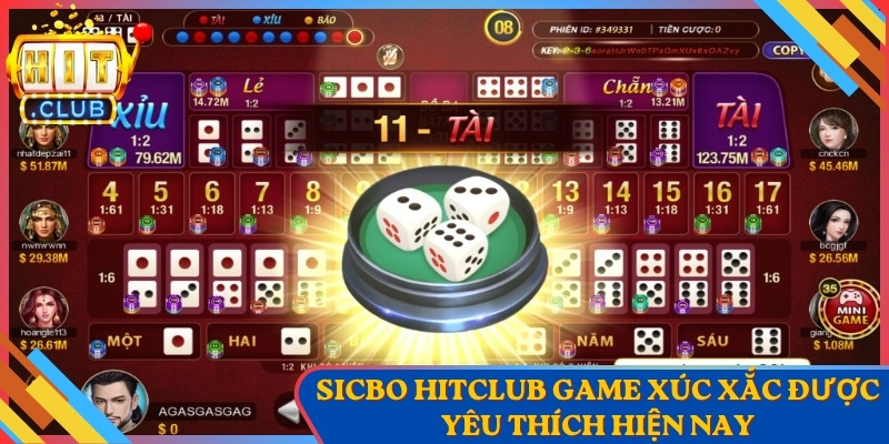 Sicbo Hitclub Game Xúc Xắc Được Yêu Thích Hiện Nay